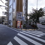 左の方向へ行きます。