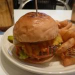 エスビーダイナー コウベ - ハンバーガープレート８００円