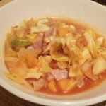 丸の内 タニタ食堂 - キャベツのトマト煮