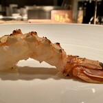 蒼 - さかな人長谷川さんより 
      長井の赤座海老 ビスクとともに