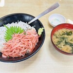 Kanematsu Shokudou - 本日のおすすめ 桜エビ・釜揚げしらす2食丼