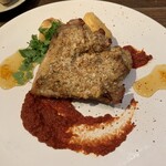 CIRCULO - ③若鶏もも肉のロースト〜トマトソース　蜜柑〜（11/17)