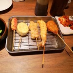 炭火串焼と旬鮮料理の店 しかまる - 