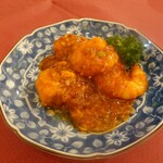中国菜 木燕 - 天然エビのチリソース