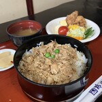 鶏の伊藤 - 【伝統の味】鶏めし定食