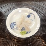 分福寿司 - 閖上のハゼの洗い