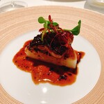 エートルアレーズ - 前菜。フォアグラと大根