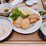 ねぎし - しろかつ、味噌焼き定食