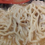 らーめん紫龍 - 麺アップ