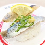 Kappa Sushi - 北海道産 さんまの食べ比べ(生･塩炙り) 187円