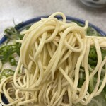 博多ラーメンしばらく - この麺の歯応えがたまりません