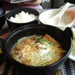 アルルディッシュ - カツ鍋定食