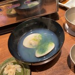 焼うお いし川 - 潮汁