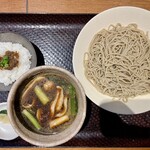 鴨と醸し 鼓道 - 鴨せいろ　鴨有馬煮ご飯