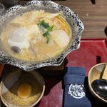 坂東太郎 - 白まるみそ煮込みうどん＆生たまご