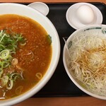 日高屋 - 料理写真:温玉旨辛ラーメン