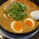 来来亭 - 味噌ラーメン（味玉トッピング）