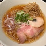 Chuukasoba Shigi - 鶏出汁ラーメン+メンマ