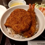 Yoroppa Ken - ３種盛スペシャルカツ丼