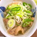 あき山 - 和牛スジ煮込み￥880　2023.11.8