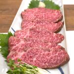 あき山 - 和牛のたたき￥2,000　2023.11.8