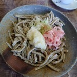 そば蔵 谷川 - おろしそば（手臼挽粗麺）