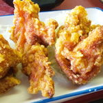 岡山平島食堂 - 鶏肉のからあげ231円 