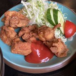 朝野 - ケチャップ添えです