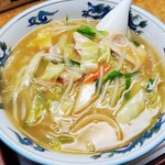 中華居酒屋　剣 - あんかけ肉野菜ラーメン