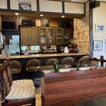 朝野 - 店内　カウンター席
