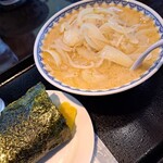 ごはん処食堂ミサ - 半玉みそ＋おにぎり