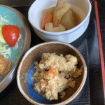朝野 - 小鉢は2種