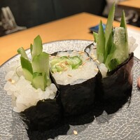 築地青空三代目  銀座三越 - カッパ巻き