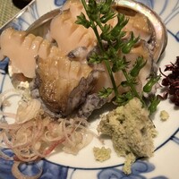 築地青空三代目  銀座三越 - 鮑刺身