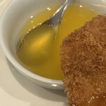 洋食クッチーナ - 食後のみかんゼリーで、口がサッパリします。