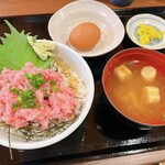 まぐろ食堂 てん - ネギトロ丼❤️ネギトロも美味しい〜♪✨