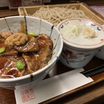 蝦夷前そばと豚丼 北堂 - 