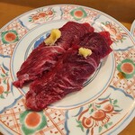 廻鮮寿司 塩釜港 - マグロの頬肉