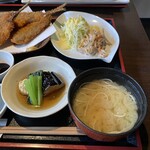 和久 - 小鉢のナスが美味しい