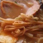 味の清ちゃん - 昔しラーメン（味噌）　メンマ