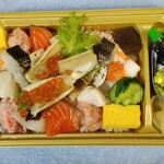 Nihonryouri Sushikurakyuu - のどぐろ入りちらし寿司です
