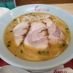 くるまやラーメン - 味噌チャーシュー3枚980円