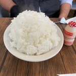 喫茶 田川 - 別盛カレーのライス②