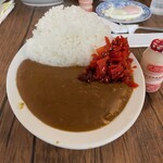 喫茶 田川 - 中盛カレー③
