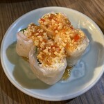 タイの食卓 クルン・サイアム - ポピア・ソット（生春巻）200円