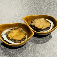 ふぐとかにの店 心斎橋 ふぐちん - 付き出し　あわびの旨煮