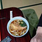 長寿庵 - 天ぷらうどん ￥1050