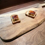 セルサルサーレ - フォアグラのブリュレ・エスプレッソ・ブレッド