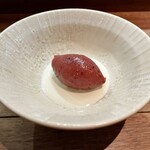 セルサルサーレ - 黒イチジクのジェラート ブッラータ・チーズ