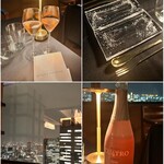 MAISON 8 restaurant - 乾杯酒　ロゼのカヴァ　